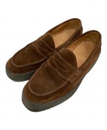 URBAN RESEARCH DOORS×SANDERS（アーバンリサーチドアーズ×サンダース）の古着「Mudguard Butt Seam Loafer/マッドガードバットシームローファー」｜ブラウン