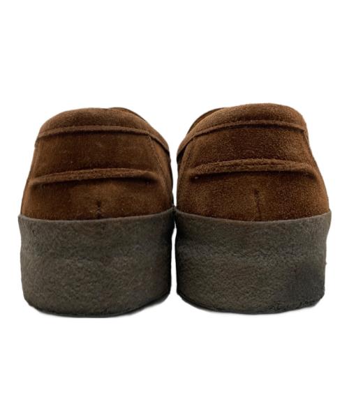 URBAN RESEARCH DOORS（アーバンリサーチドアーズ）URBAN RESEARCH DOORS (アーバンリサーチドアーズ) SANDERS (サンダース) Mudguard Butt Seam Loafer/マッドガードバットシームローファー ブラウン サイズ:SIZE 8の古着・服飾アイテム