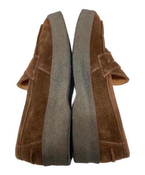 URBAN RESEARCH DOORS（アーバンリサーチドアーズ）URBAN RESEARCH DOORS (アーバンリサーチドアーズ) SANDERS (サンダース) Mudguard Butt Seam Loafer/マッドガードバットシームローファー ブラウン サイズ:SIZE 8の古着・服飾アイテム