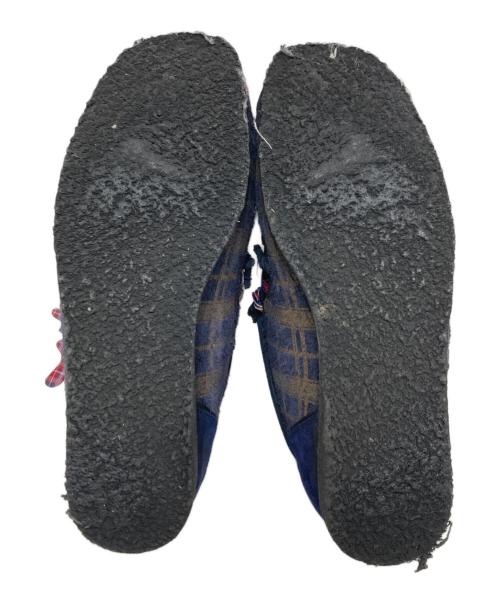 CLARKS（クラークス）CLARKS (クラークス) nicholas daley (ニコラス デイリー) Wallabee/ワラビー シューズ ネイビー×ブラック サイズ:SIZE 25.5cmの古着・服飾アイテム