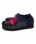 CLARKS (クラークス) nicholas daley (ニコラス デイリー) Wallabee/ワラビー シューズ ネイビー×ブラック サイズ:SIZE 25.5cm：23000円