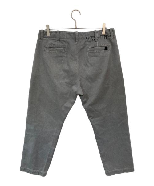 SEQUEL（シークエル）SEQUEL (シークエル) テーパードパンツ グレー サイズ:Lの古着・服飾アイテム