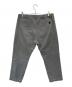 SEQUEL (シークエル) テーパードパンツ グレー サイズ:L：9000円