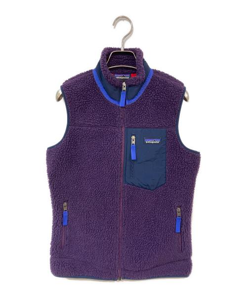 Patagonia（パタゴニア）Patagonia (パタゴニア) レトロXベスト パープル サイズ:XSの古着・服飾アイテム