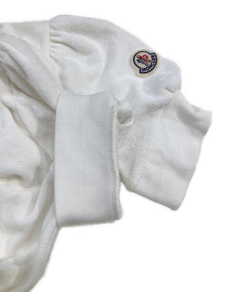 MONCLER（モンクレール）MONCLER (モンクレール) 半袖パーカー ホワイト サイズ:SIZE Sの古着・服飾アイテム