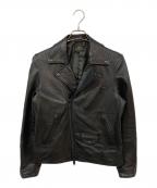 AMERICAN RAG CIEアメリカンラグシー）の古着「ダブルライダースジャケット」｜ブラック