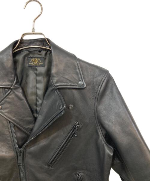 AMERICAN RAG CIE（アメリカンラグシー）AMERICAN RAG CIE (アメリカンラグシー) ダブルライダースジャケット ブラック サイズ:SIZE 2の古着・服飾アイテム