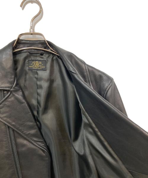 AMERICAN RAG CIE（アメリカンラグシー）AMERICAN RAG CIE (アメリカンラグシー) ダブルライダースジャケット ブラック サイズ:SIZE 2の古着・服飾アイテム