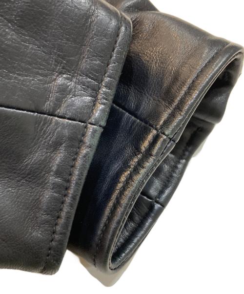 AMERICAN RAG CIE（アメリカンラグシー）AMERICAN RAG CIE (アメリカンラグシー) ダブルライダースジャケット ブラック サイズ:SIZE 2の古着・服飾アイテム