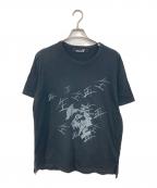 GROUND Yグラウンドワイ）の古着「プリントTシャツ」｜ブラック