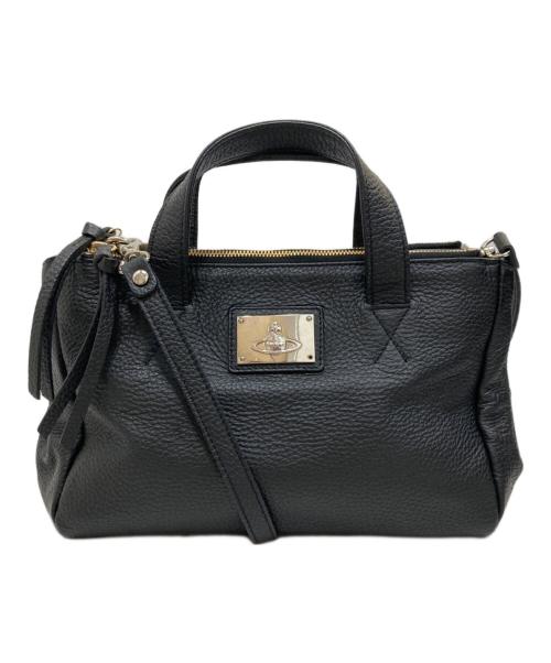 Vivienne Westwood（ヴィヴィアンウエストウッド）Vivienne Westwood (ヴィヴィアンウエストウッド) 2WAYショルダーバッグ ブラックの古着・服飾アイテム