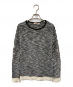 BACCAバッカ）の古着「アニヴェンボーダー ロングスリーブプルオーバー」｜グレー