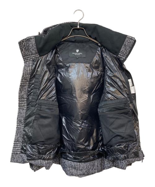 BLACK LABEL CRESTBRIDGE（ブラックレーベル クレストブリッジ）BLACK LABEL CRESTBRIDGE (ブラックレーベル クレストブリッジ) ダウンジャケット ブラック サイズ:Mの古着・服飾アイテム