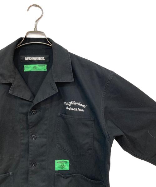 NEIGHBORHOOD（ネイバーフッド）NEIGHBORHOOD (ネイバーフッド) Dickies (ディッキーズ) ZIP WORK JACKET ブラック サイズ:Lの古着・服飾アイテム