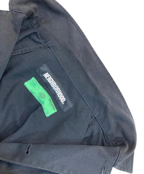 NEIGHBORHOOD（ネイバーフッド）NEIGHBORHOOD (ネイバーフッド) Dickies (ディッキーズ) ZIP WORK JACKET ブラック サイズ:Lの古着・服飾アイテム