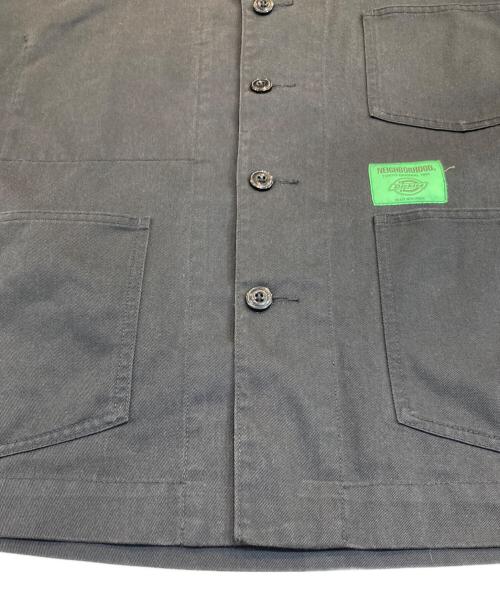 NEIGHBORHOOD（ネイバーフッド）NEIGHBORHOOD (ネイバーフッド) Dickies (ディッキーズ) ZIP WORK JACKET ブラック サイズ:Lの古着・服飾アイテム