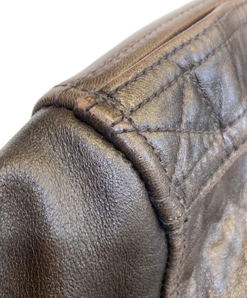 AVIREX（アヴィレックス）AVIREX (アヴィレックス) A-2 FLIGHT JACKET ANTIQUE LANB/A-2フライトジャケットアンティークラム ブラウン サイズ:SIZE 40の古着・服飾アイテム