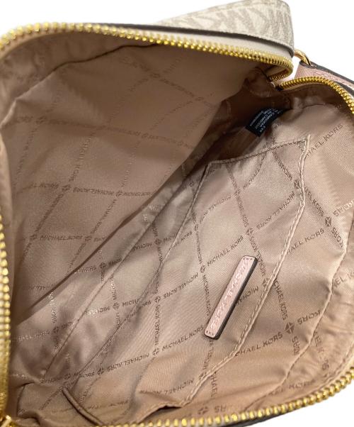 MICHAEL KORS（マイケル・コース）MICHAEL KORS (マイケル・コース) シグネチャーショルダーバッグ ピンクの古着・服飾アイテム