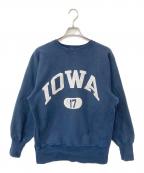 Champion REVERSE WEAVEチャンピオン リバース ウィーブ）の古着「90’s IOWA クルーネックスウェット」｜ネイビー