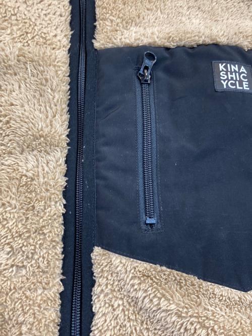 木梨サイクル（キナシサイクル）木梨サイクル (キナシサイクル) フリースジャケット ブラウン サイズ:Mの古着・服飾アイテム