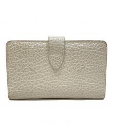 Maison Margiela（メゾンマルジェラ）の古着「グレインレザー カード&コインケース」｜ホワイト