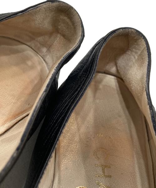 CHANEL（シャネル）CHANEL (シャネル) ココマークパンプス ブラック サイズ:36の古着・服飾アイテム