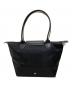 LONGCHAMP (ロンシャン) ナイロントートバッグ ブラック：7000円