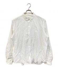 KENZO（ケンゾー）の古着「Tiger Crest Button Down Shirt/タイガー クレスト ボタンダウン シャツ」｜ホワイト