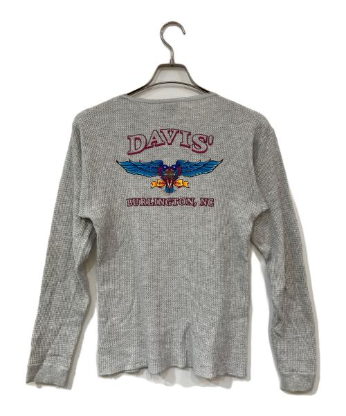 HARLEY-DAVIDSON（ハーレーダビッドソン）HARLEY-DAVIDSON (ハーレーダビッドソン) サーマルカットソー グレー サイズ:Mの古着・服飾アイテム