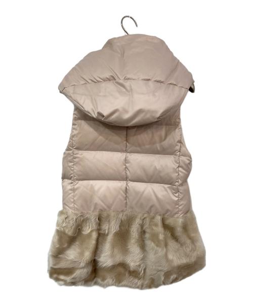 Diagram（ダイアグラム）Diagram (ダイアグラム) ファーダウンベスト ベージュ サイズ:SIZE 36の古着・服飾アイテム