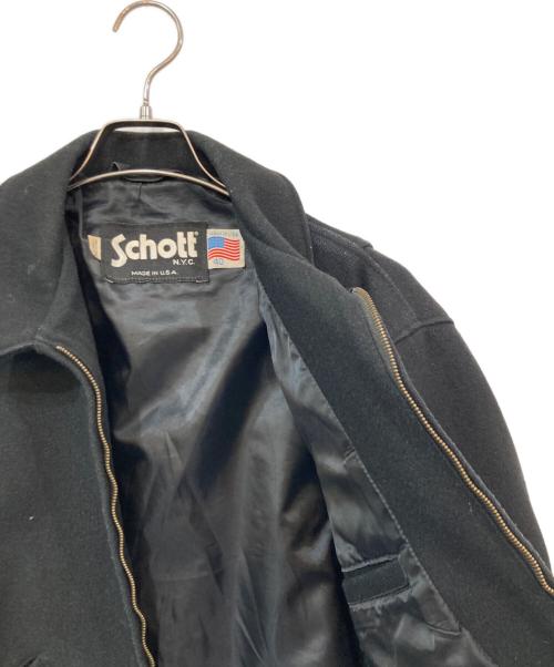 Schott（ショット）Schott (ショット) WOOL WORK JACKET/ウールワークジャケット ブラック サイズ:SIZE 40の古着・服飾アイテム