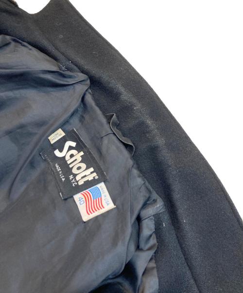 Schott（ショット）Schott (ショット) WOOL WORK JACKET/ウールワークジャケット ブラック サイズ:SIZE 40の古着・服飾アイテム