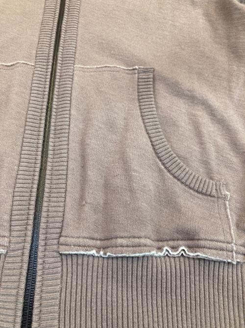 HUGO BOSS（ヒューゴ ボス）HUGO BOSS (ヒューゴ ボス) ドライバーズニット ブラウン サイズ:XLの古着・服飾アイテム