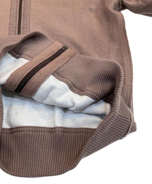 HUGO BOSS（ヒューゴ ボス）HUGO BOSS (ヒューゴ ボス) ドライバーズニット ブラウン サイズ:XLの古着・服飾アイテム
