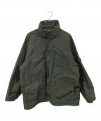 POST O'ALLSポストオーバーオールズ）の古着「ミリタリーコート」｜グリーン