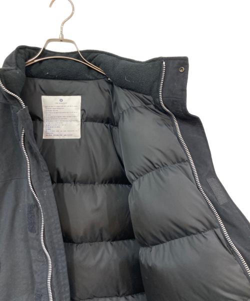 POST O'ALLS（ポストオーバーオールズ）POST O'ALLS (ポストオーバーオールズ) ダウンジャケット ブラック サイズ:SIZE Lの古着・服飾アイテム