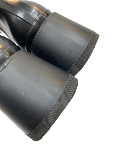 Chloe（クロエ）Chloe (クロエ) ラバー サイドジップロングブーツ ブラック サイズ:35の古着・服飾アイテム