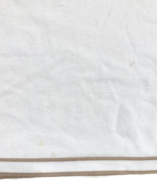 HERMES（エルメス）HERMES (エルメス) クルーネックラインTシャツ ホワイト サイズ:Sの古着・服飾アイテム
