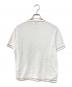 HERMES (エルメス) クルーネックラインTシャツ ホワイト サイズ:S：8000円