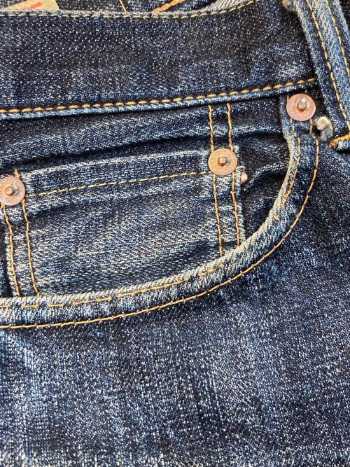 MOMOTARO JEANS（桃太郎ジーンズ）MOMOTARO JEANS (桃太郎ジーンズ) ボタンフライデニムパンツ インディゴ サイズ:Ｗ33の古着・服飾アイテム