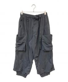 Y-3（ワイスリー）の古着「Nylon Twill Cuffed Pants/ナイロンツウィルカフドパンツ」｜ブラック