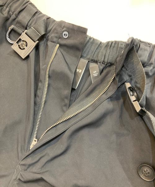 Y-3（ワイスリー）Y-3 (ワイスリー) Nylon Twill Cuffed Pants/ナイロンツウィルカフドパンツ ブラック サイズ:SIZE Sの古着・服飾アイテム