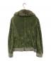 DSQUARED2 (ディースクエアード) ファー付きベロアジャケット カーキ サイズ:-：6000円