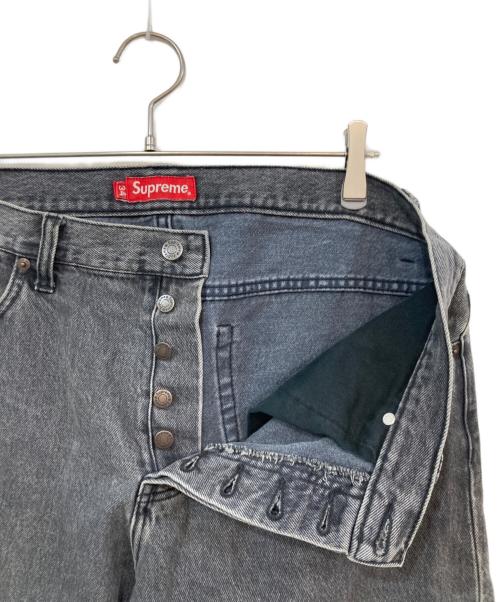 SUPREME（シュプリーム）Supreme (シュプリーム) Regular Jean Washed Black サイズ:34の古着・服飾アイテム