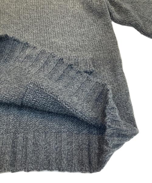 s'yte（サイト）s'yte (サイト) BULKY WOOL BIG POCKET HIGH NECK KNIT グレー サイズ:3の古着・服飾アイテム
