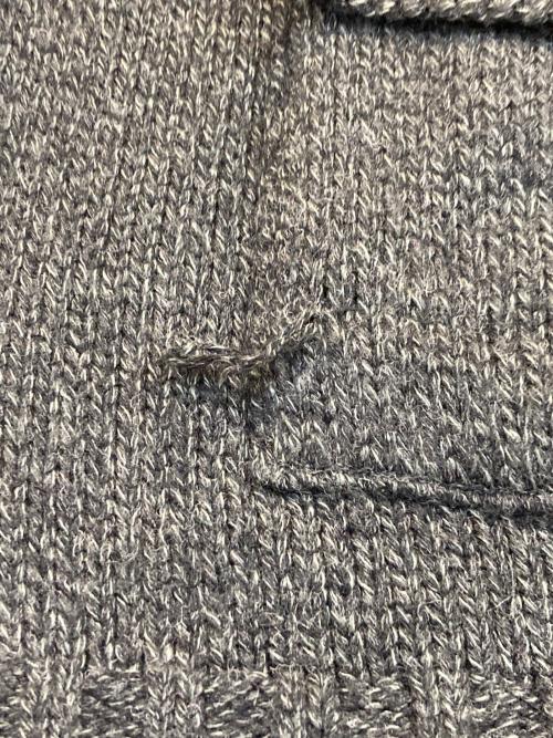 s'yte（サイト）s'yte (サイト) BULKY WOOL BIG POCKET HIGH NECK KNIT グレー サイズ:3の古着・服飾アイテム