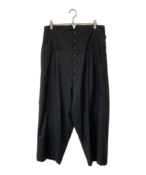s'yte（サイト）s'yte (サイト) WASHER TWILL HIGH WAIST SUSPENDERSパンツ/ワッシャーツウィルハイウエストサスペンダーズ ブラック サイズ:記載なしの古着・服飾アイテム