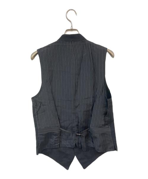 s'yte（サイト）s'yte (サイト) スタンドカラー ジレ ベスト ブラック サイズ:3の古着・服飾アイテム