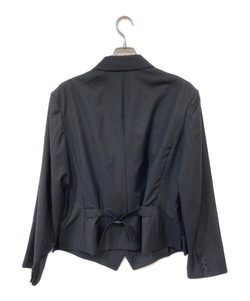 s'yte（サイト）s'yte (サイト) TWギャバジン 6ボタン ジャケット ブラック サイズ:2の古着・服飾アイテム