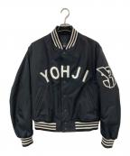 Y-3ワイスリー）の古着「Yohji Letter Bomber Jacket」｜ブラック